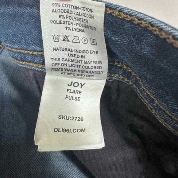 DL 1961 Joy Flare Jeans High Waist Size 31 - Picture 3 of 3